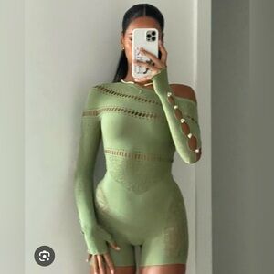 Poster girl Sz os ivy jumpsuit in sativa